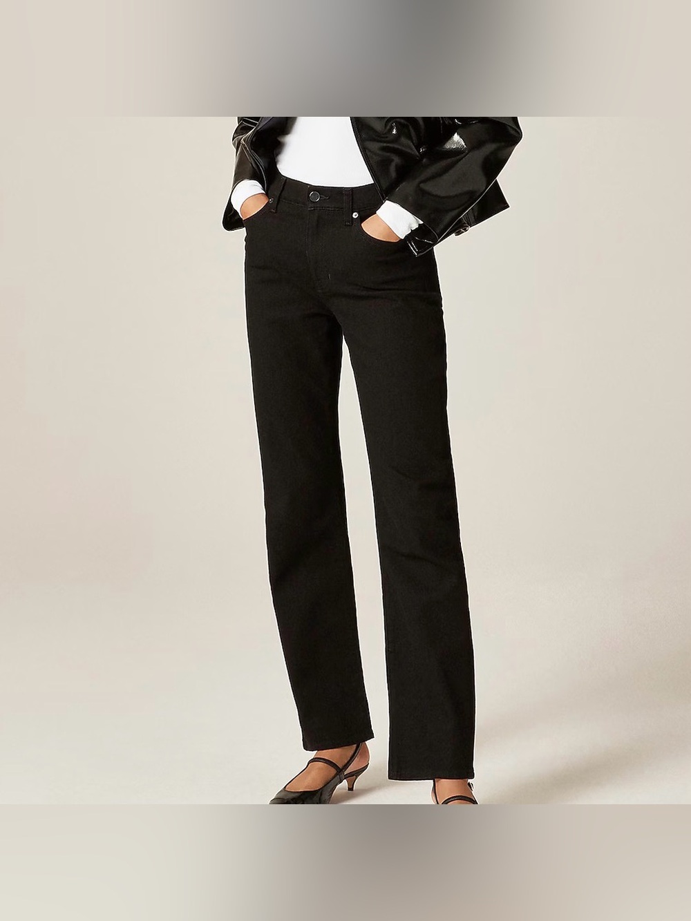 J.Crew Nipped straight jean NWT Size 26